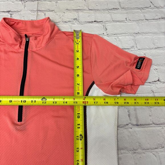 Kerrits Women Short Sleeve Equestrian Horse Riding Shirt Top Size Large C025 -11 - Picture 3 of 15